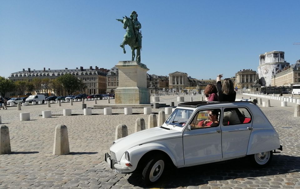 Versailles: 1 Hour Private City Tour in a Vintage Car - Guided Exploration