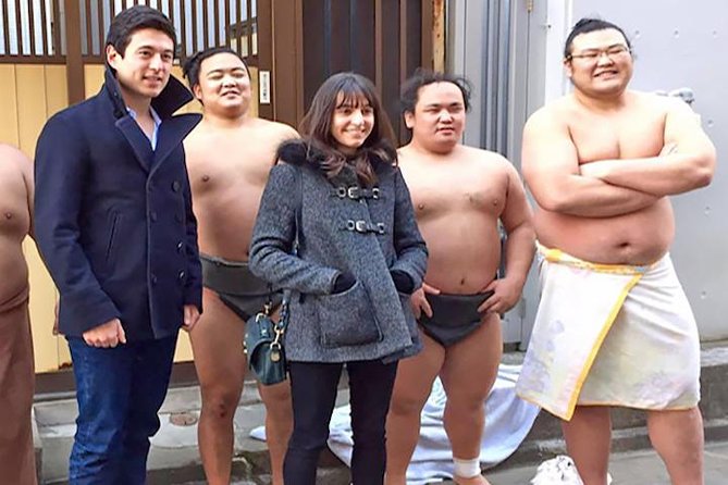 Watch Sumo Morning Practice at Stable in Tokyo - Sumo Practice Observation