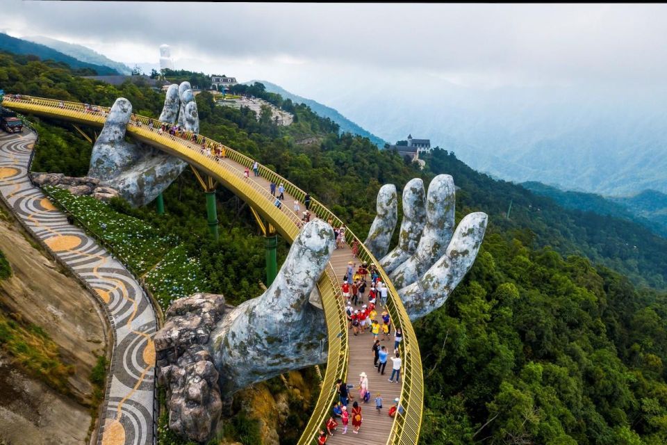 Da Nang: Golden Bridge - BaNa Hills by Private Car - Golden Bridge Visit