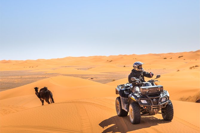 Dubai Desert 4x4 Safari, ATV Quad Bike 30 Mins, Bbq, Shows - Pickup and Drop-off Information