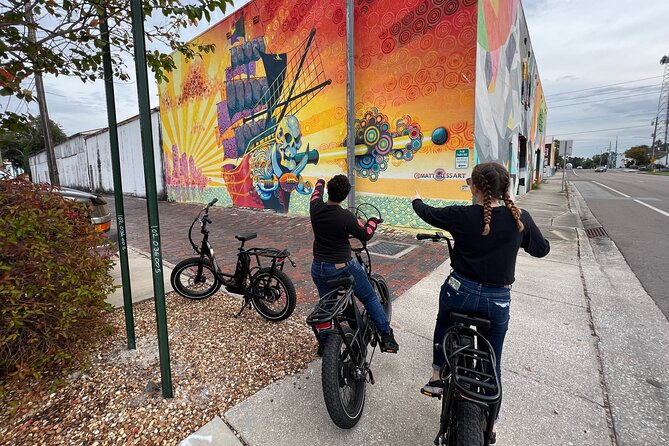 Electric Bike Guided City & Mural Tour - Visiting St. Pete Pier