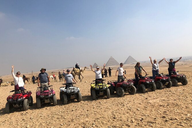 Giza Pyramids, Sphinx, ATV Bike, Lunch,Camel Ride, Dinner Cruise& Shopping Tour - Lunch and Refreshment
