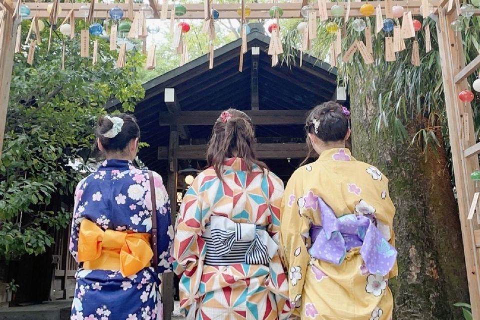 Guided Tour of Walking and Photography in Asakusa in Kimono - Inclusions