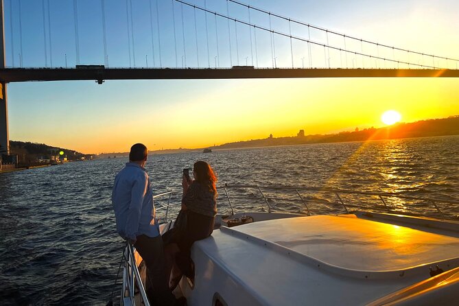 Istanbul Sunset Luxury Yacht Cruise With Snacks and Live Guide - Guided Tour by Experienced Host