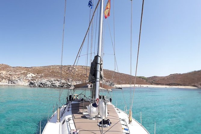 Mykonos:Sail Swim Feast at Rhenia & Tour Delos by Licensed Guide - Onboard Dining Experience