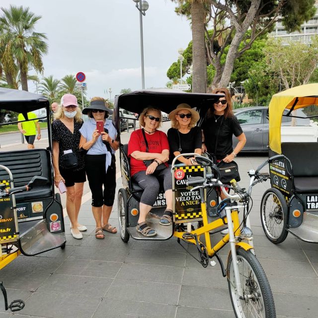 Nice: City Tour in Electric Taxi Bike With Local Guide - Port Excursion