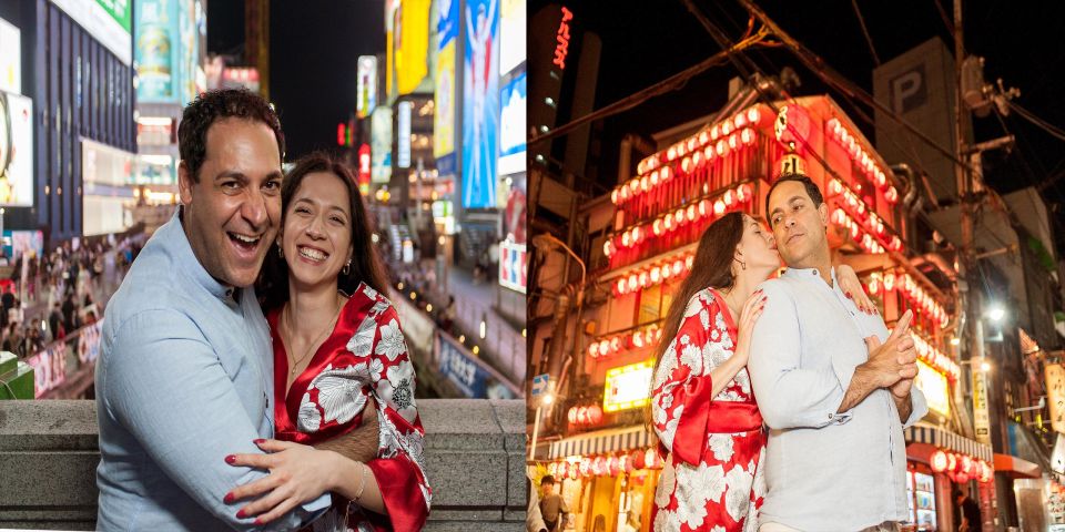 OSAKA BY NIGHT PHOTOSHOOT - Inclusions and Deliverables