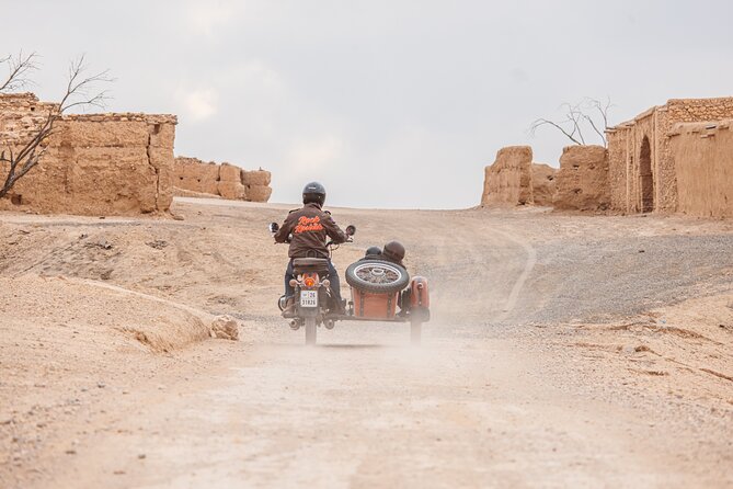 Private Sidecar Ride : the Agafay Desert 6h - Meeting and Pickup