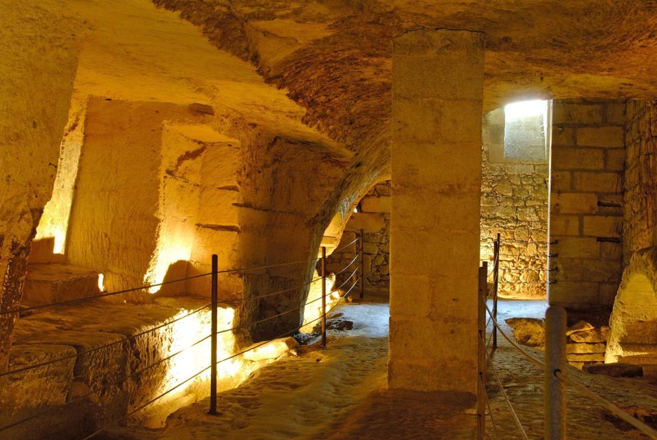 Saint-Emilion: Full-Day Tour With Tasting & Buffet Lunch - Underground Heritage