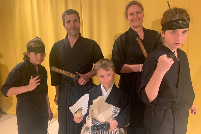 Samurai Sword Experience (Family Friendly) at SAMURAI MUSEUM - Katana Wielding Lesson