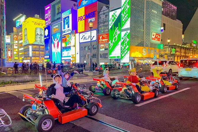 Street Osaka Gokart Tour With Funny Costume Rental - Tour Duration and Schedule