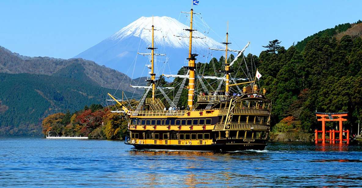 Tokyo: Hakone Fuji Day Tour W/ Cruise, Cable Car, Volcano - Boat Cruise and Cable Car