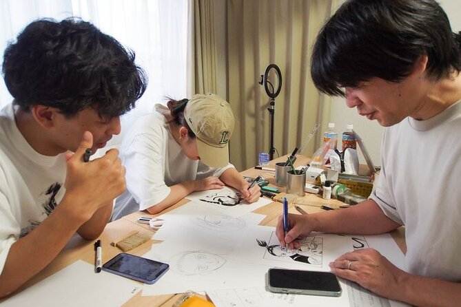 Tokyo Manga Drawing Experience Guided by Active Pro Manga Artist - Cancellation Policy Details