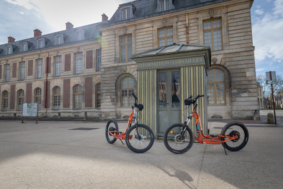 Versailles: Electric Scooter Rental - Navigating Parc Du Chateau