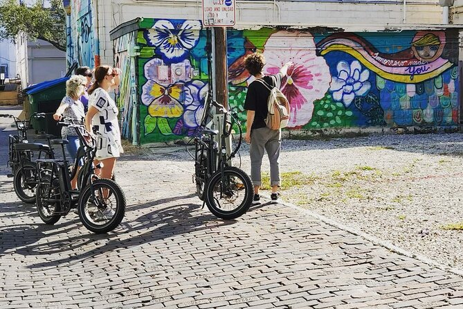 Electric Bike Guided City & Mural Tour - Stopping at Green Bench