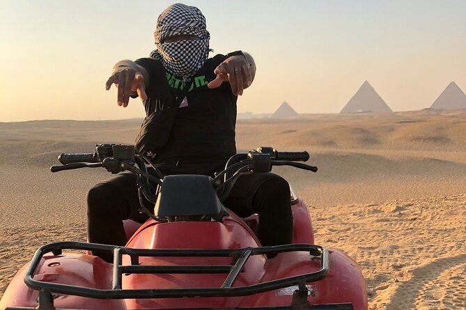 Giza Pyramids, Sphinx, ATV Bike, Lunch,Camel Ride, Dinner Cruise& Shopping Tour - Nile Dinner Cruise