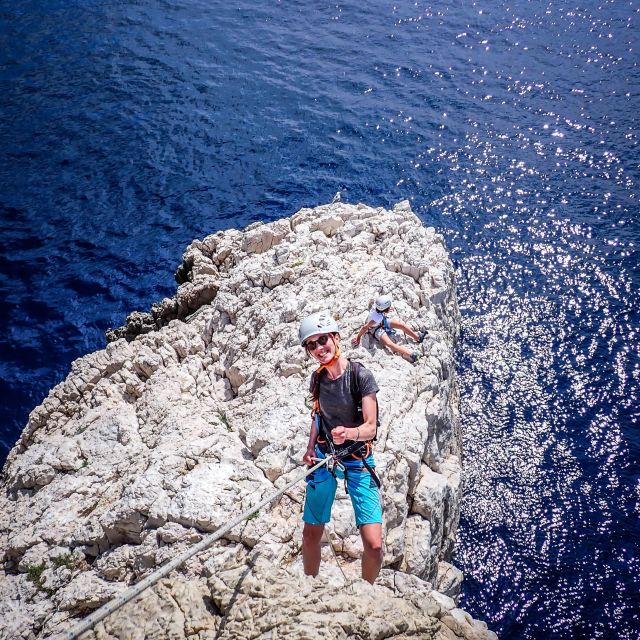 Multi Pitch Climb Session in the Calanques Near Marseille - Scaling the Calanques