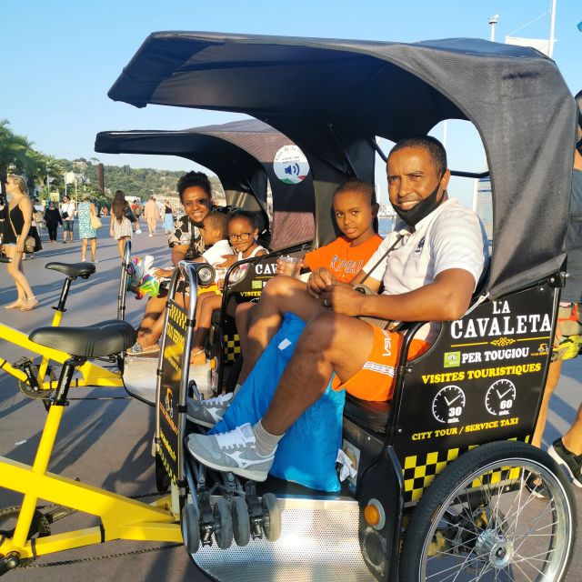 Nice: City Tour in Electric Taxi Bike With Local Guide - City Center Exploration