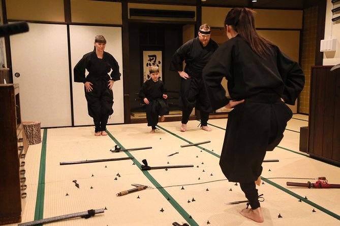 Ninja Hands-On 1-Hour Lesson in English at Kyoto - Entry Level - Throwing Ninja Weapons Practice