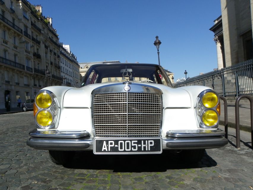Paris: 2.5-Hour Guided Vintage Car Tour and Wine Tasting - Wine Tasting Experience