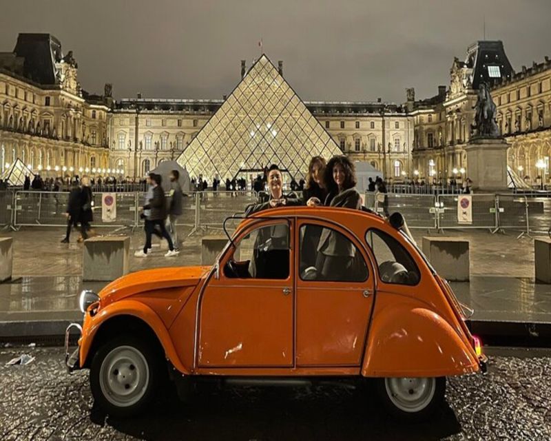 Paris: Guided City Highlights Tour in a Vintage French Car - Group Information