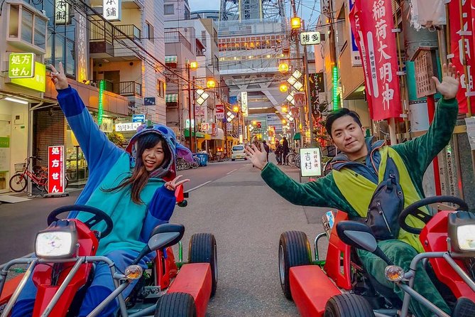 Street Osaka Gokart Tour With Funny Costume Rental - Costume Rental