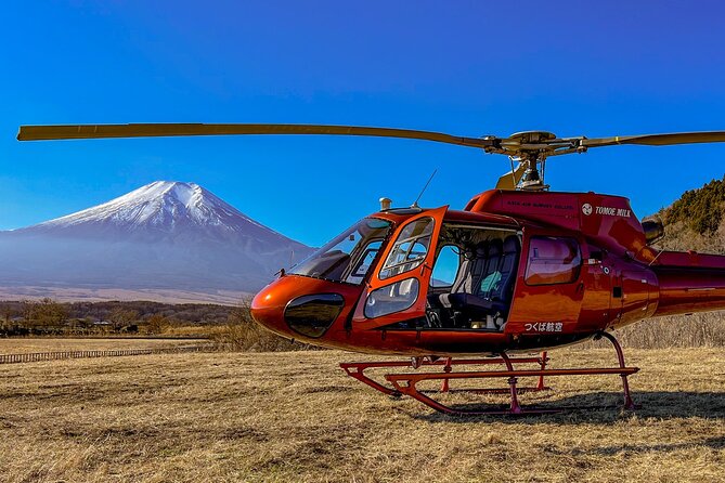 [TOKYO→FUJI] Helicopter Transfer 35mins - Photography Restrictions