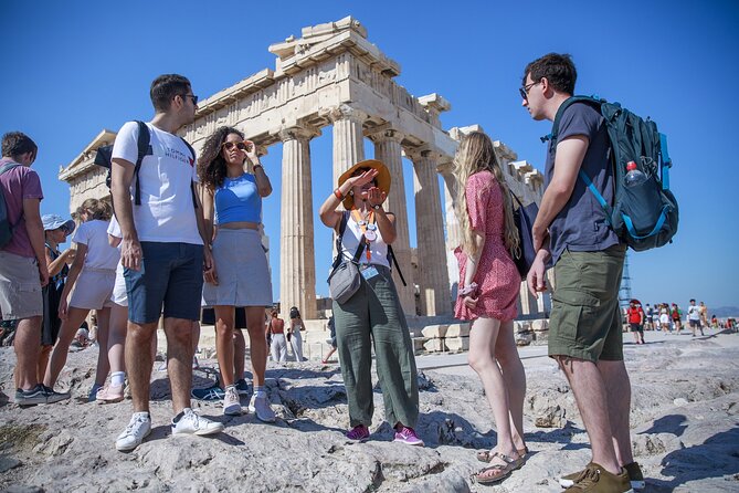 Acropolis Walking Tour, Including Syntagma Square & City Center - Exploring Syntagma Station