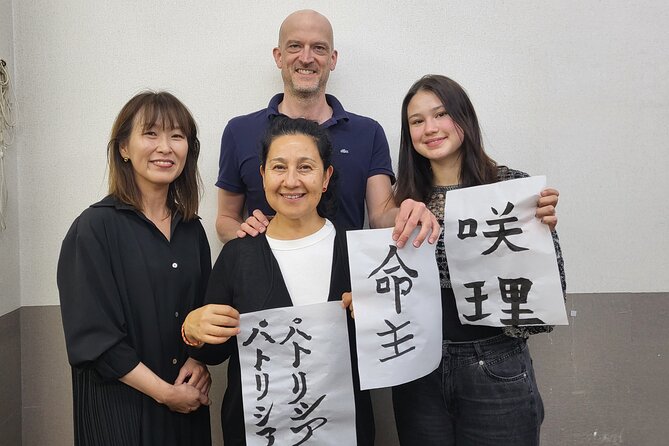 Calligraphy Workshop in Namba - Participant Reviews