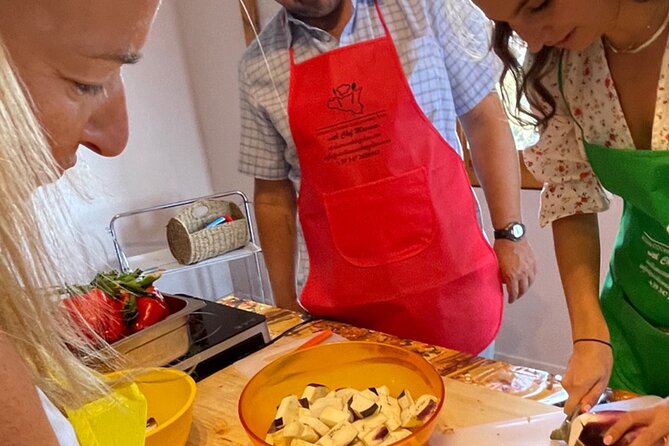 COOKING CLASS in Taormina at Chef Massimo'S HOUSE!! - Additional First and Second Courses