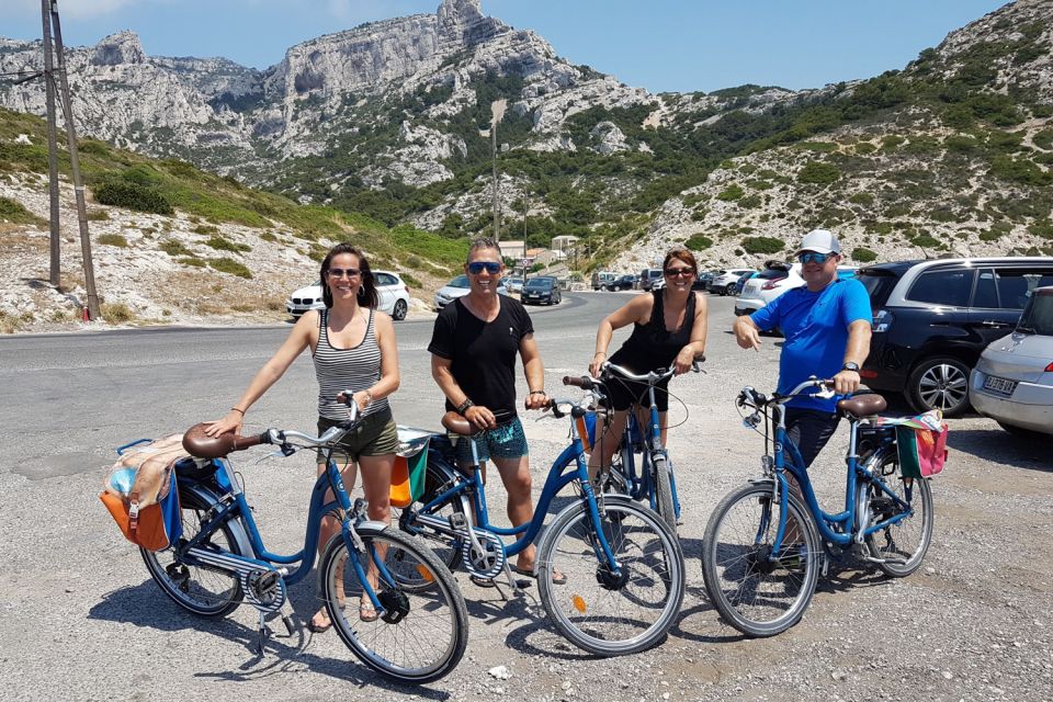 Marseille: Calanques Shore Excursion Electric Bike Day Tour - Lunch and Swimming Break