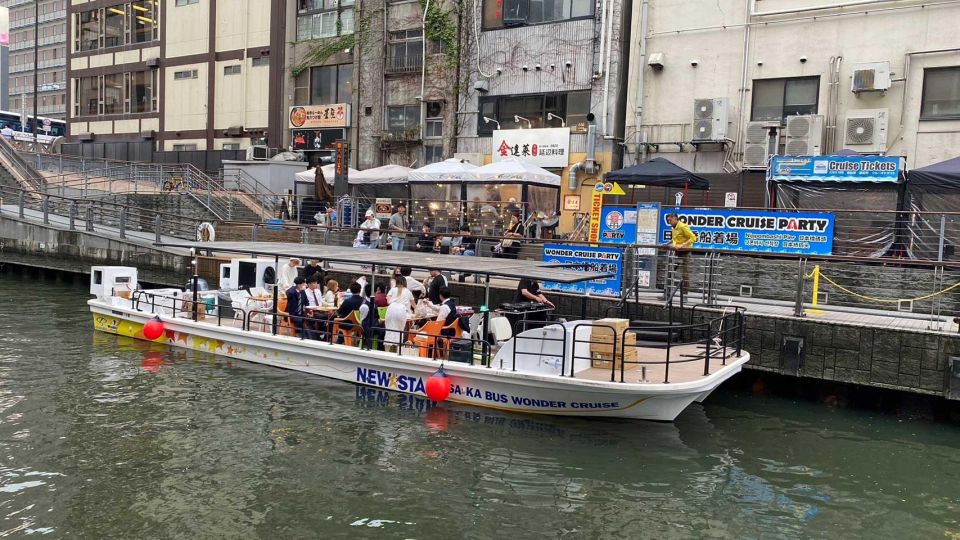 Osaka: Dotonbori District Sightseeing Cruise & Beer Discount - GetYourGuide User Perks