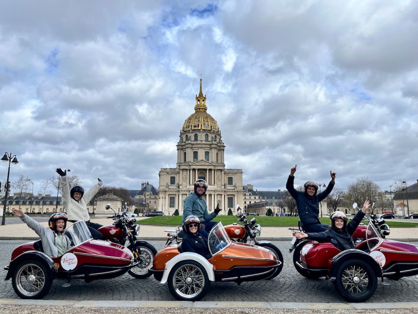 Premium Paris Highlights Sidecar Tour - Cancellation Policy