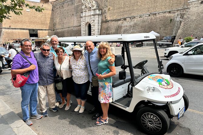 Rome in Golf Cart the Very Best in 4 Hours - Weather-Dependent Refund Policy