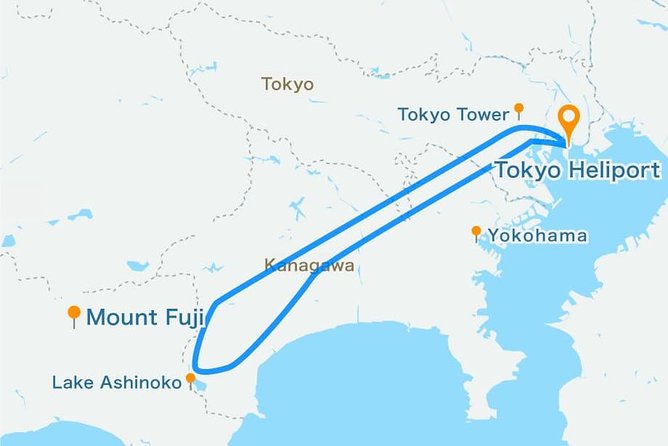 [75 Minutes] Tokyo-Mt.Fuji Tour: Mt. Fuji Helicopter Tour - Tour Overview