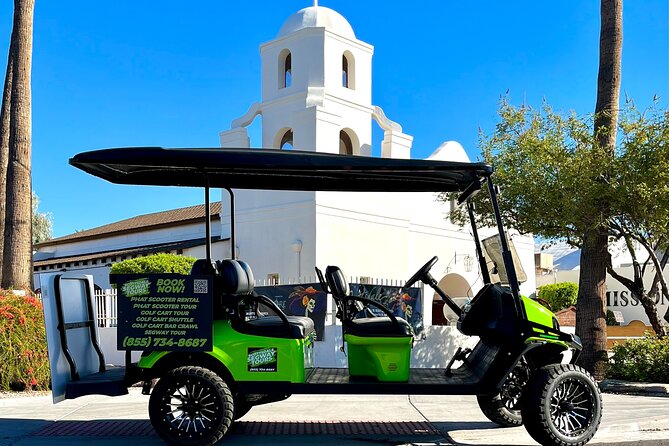 1.5 Hour Stretch Limo Golf Cart Tour, Ultimate Old Town Exploration - Small Group Experience