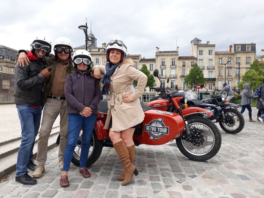 Bordeaux: Sightseeing by Side Car - Live Commentary