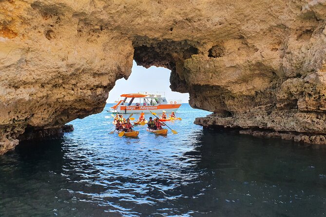 Kayak Adventure to Go Inside Ponta Da Piedade Caves/Grottos and See the Beaches - Tour Group Size and Accessibility