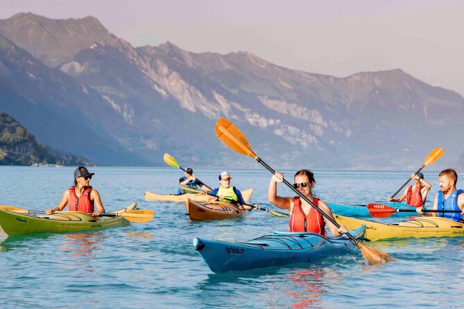Kayak Tour of the Turquoise Lake Brienz - Cancellation Policy