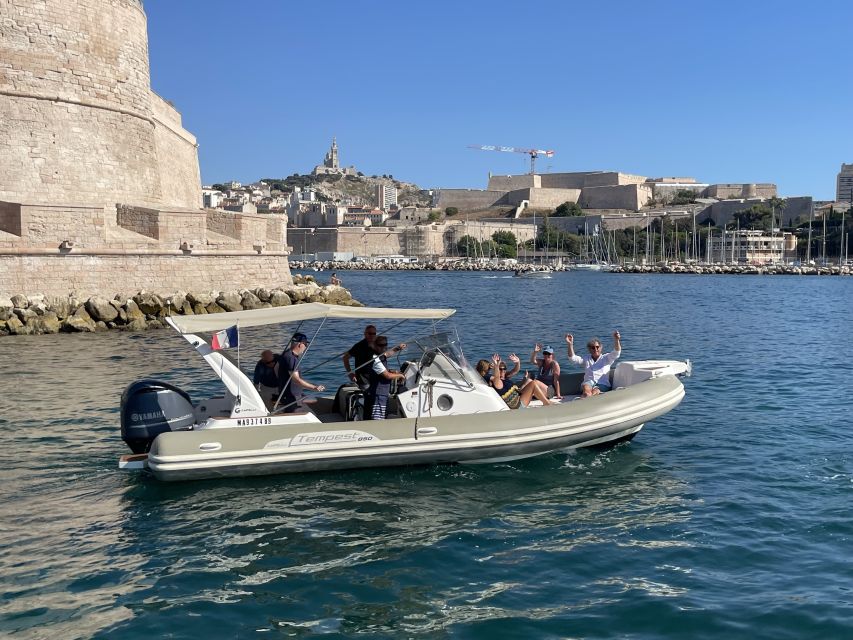 Marseille: Boat Tour With Stop on the Frioul Islands - Meeting Point Location
