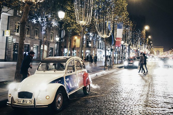 Paris and Montmartre 2CV Tour by Night With Champagne - Tour Inclusions and Exclusions