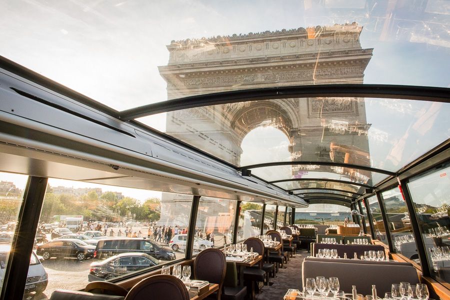 Paris: Bustronome Gourmet Lunch Tour on a Glass-Roof Bus - Reservation and Cancellation Policy