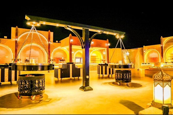 Premium Desert Safari With Live BBQ Dinner and Camel Ride Tour - Booking and Cancellation