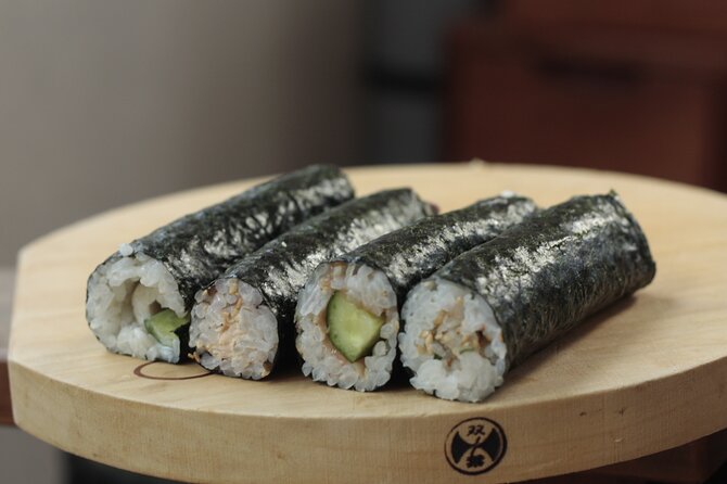 Small Group Sushi Roll and Tempura Cooking Class in Nakano - Cancellation Policy