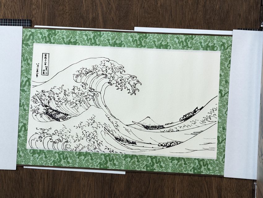 StandardTokyo: Ukiyo-e Scroll Making Experience - Printing and Baking