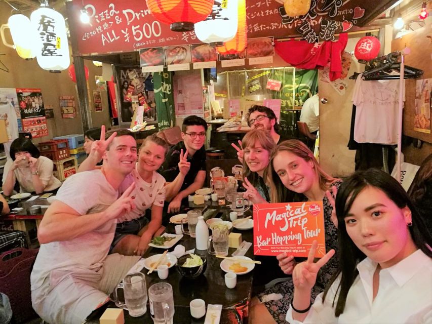 Tokyo: Bar Hopping Tour in Shibuya - Departure and Return Times