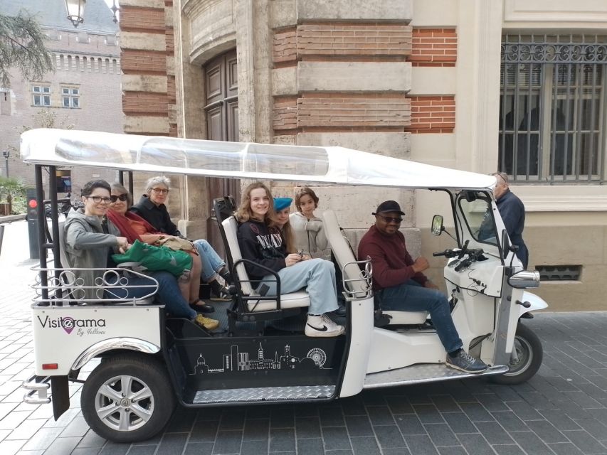 Toulouse: Electric Tuk-Tuk Tour With Photo Stops and Audio - Exploring Toulouses Landmarks