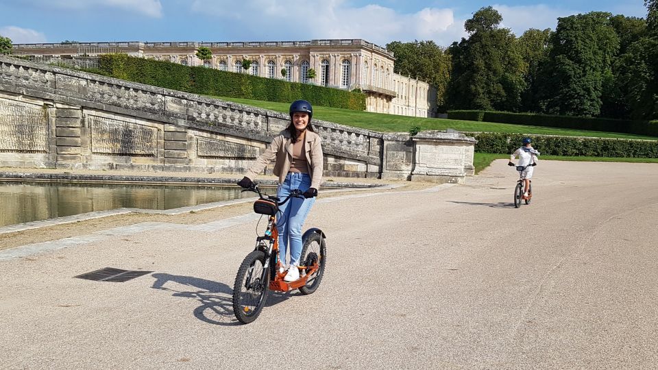 Versailles: Electric Scooter Rental - Inclusions and Exclusions