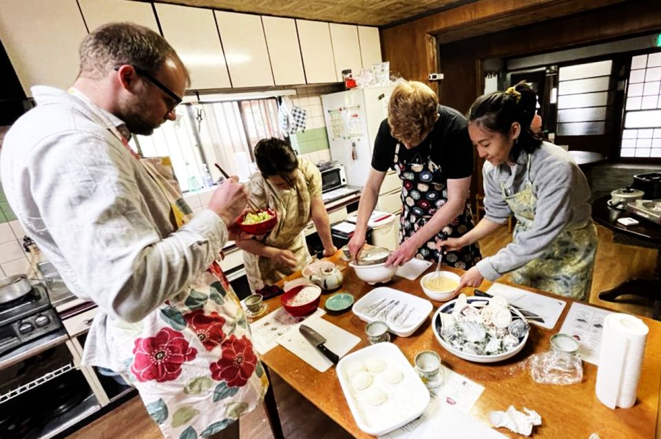 Osaka Authentic Tempura & Miso Soup Japan Cooking Class - Inclusions and Pricing