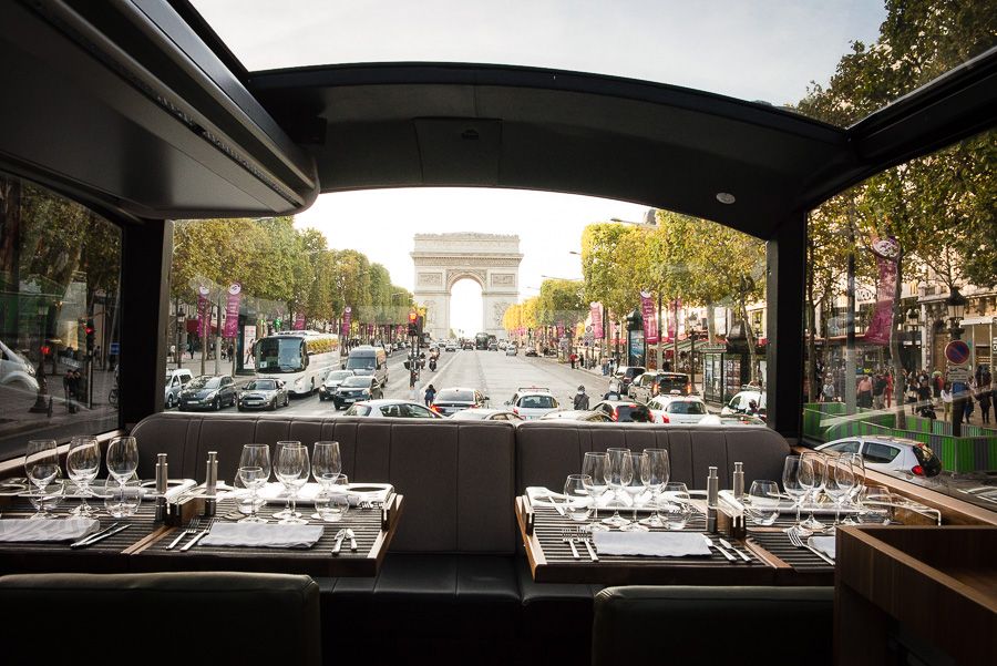 Paris: Bustronome Gourmet Lunch Tour on a Glass-Roof Bus - Savor the Flavors of Paris